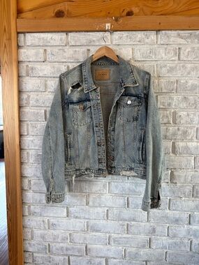 Blank NYC Light Blue Denim Trucker Jacket